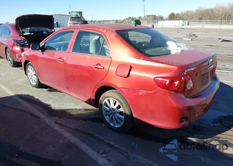 2010 Toyota Corolla Le from USA, damaged, VIN JTDBU4EEXA9109362